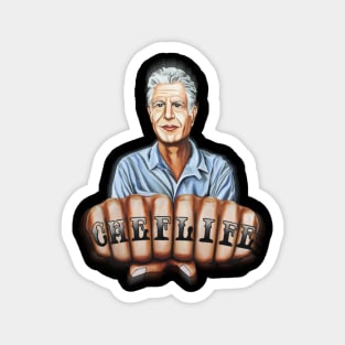 THUG LIFE CHEF BOURDAIN Magnet