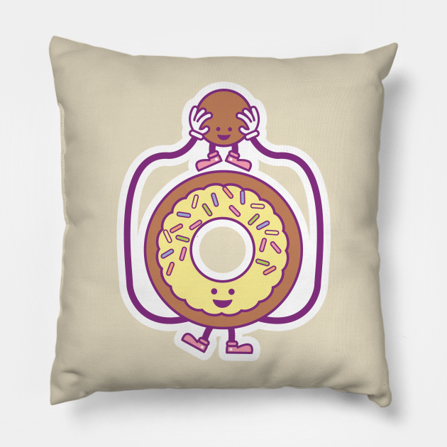donut hole pillow