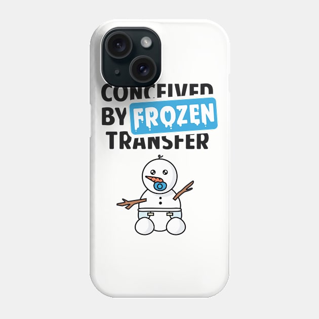 Conceived by Frozen Transfer Phone Case by DiverseFamily