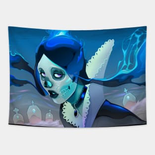 Ghost Girl Tapestry