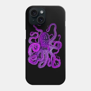 Purple Octopus Phone Case