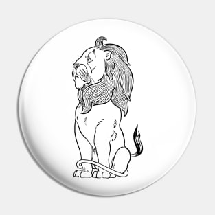 Vintage Lion from the Wizard of Oz Pin