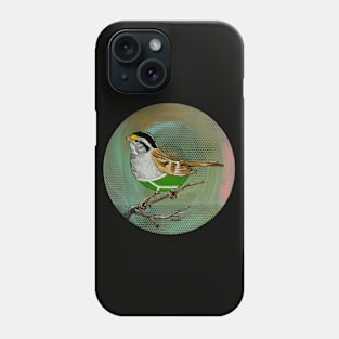 White Throated Sparrow Wearing Over-priced Vintage Y Fronts Phone Case