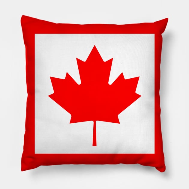 Canada flag Pillow by PedroVale