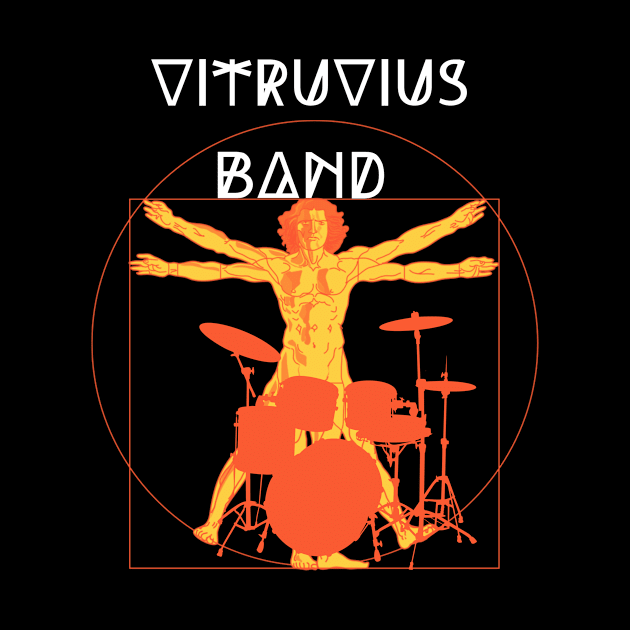 Vitruvius band  art Da Vinci orchestra by LuluCybril