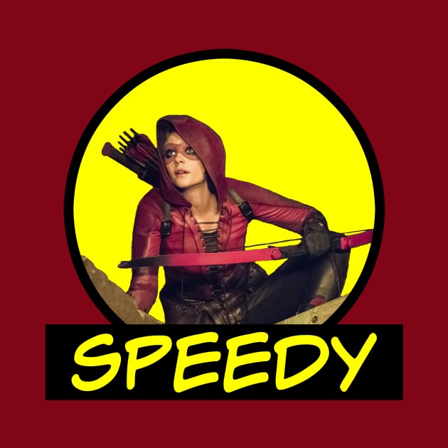 Thea Queen - Speedy - Comic Yellow Homage by FangirlFuel