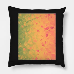 Orange Mesh Texture Pillow