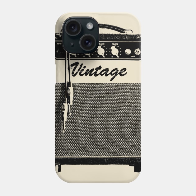 Vintage Amp Phone Case by Relzak