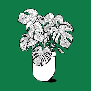 Planty the monstera. T-Shirt