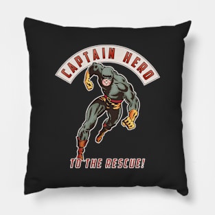 Captain Hero v2 Pillow