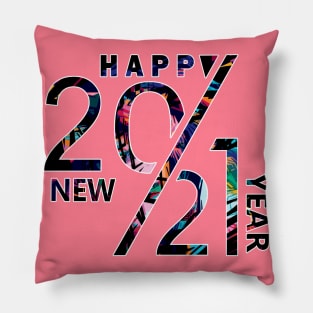 Happy New Year 2021 Pillow