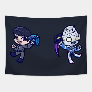 Ultraman Z and Haruki Tapestry