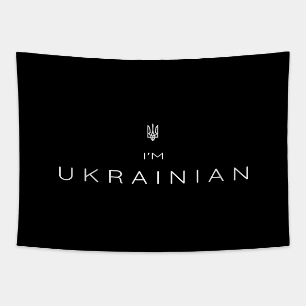 I am Ukrainian - I'm Ukrainian Tapestry by Yasna