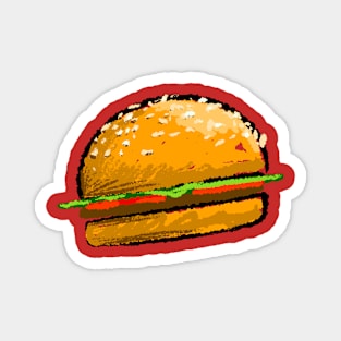 Burger Magnet