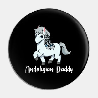 Horse Lover - Andalusian Daddy Pin