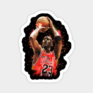 Michael Jordan basketball legend Magnet