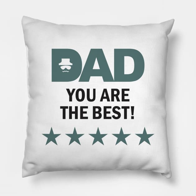 Best Dad Pillow by Arris Integrated