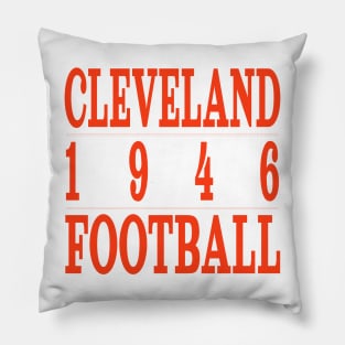 Cleveland football Classic Pillow