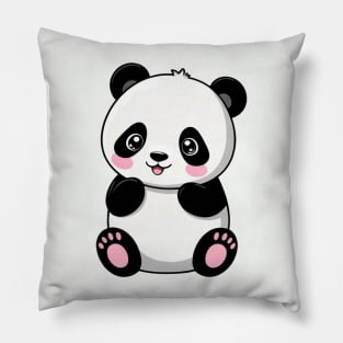 Kawaii Cute Panda Pillow