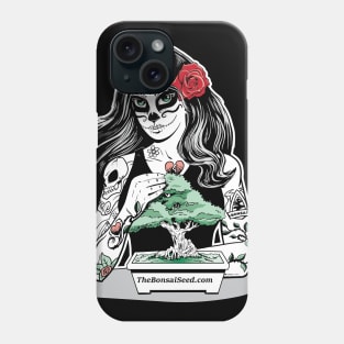 Bonsai Day of the Dead Girl Phone Case