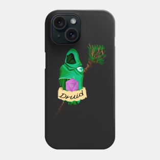 Dungeons & Dragons Druid D20 Phone Case