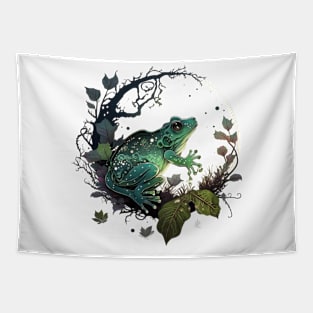 witchy froggy Tapestry