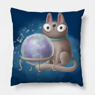 The wizard cat Pillow