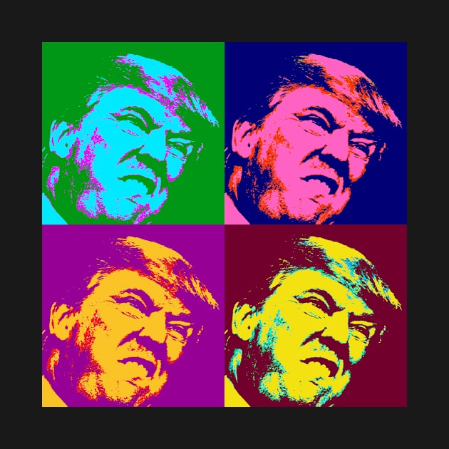 Pop Art - Donald J Trump by Naves