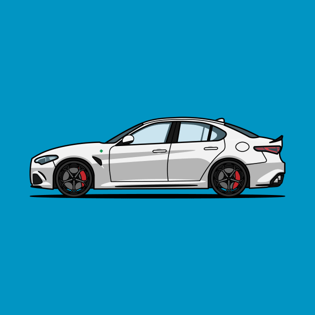 Giulia white by LB Automotive