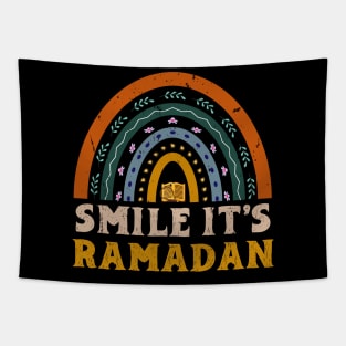 Smile its Ramadan - Muslim Eid Mubarak Islamic Ramadan Tapestry