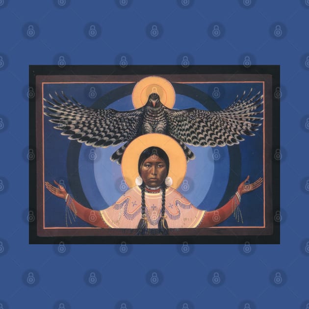 Lakota Annunciation by JBG ICON