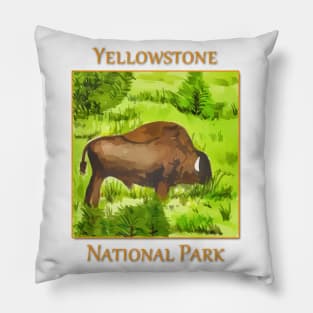 Yellowstone National Park Pillow