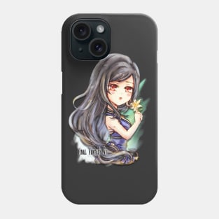 Final Fantasy 7 Remake Tifa Blue Dress Phone Case