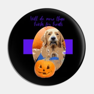 Tricks for Treats Pin