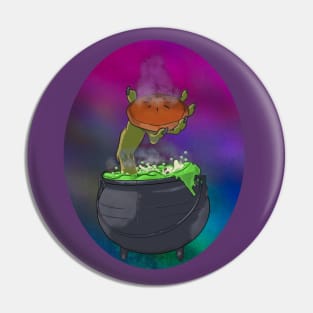 Witch's Pot Pie Pin