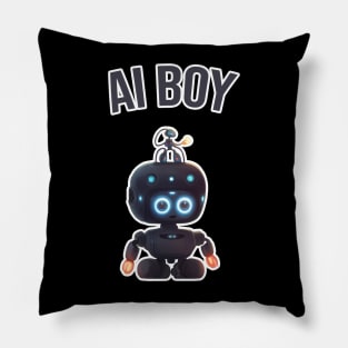 Ai litle robot Pillow