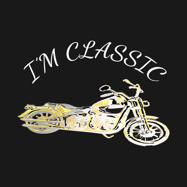 I'm Not Old I'm A Classic Shirt | Classic Car T-Shirt for male by CREATIVITY88