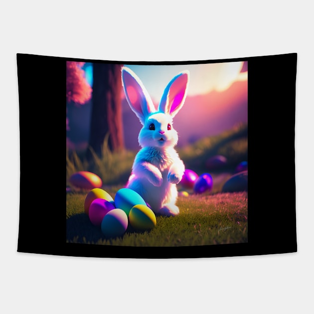 Easter Bunny Tapestry by Ratherkool