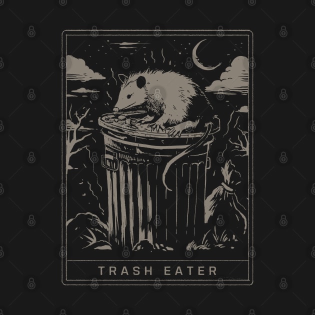 Opossum The Trash Eater by GoshWow 