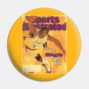 COVER SPORT - SPORT ILLUSTRATED - WHY MAGIC CAME BACK Pin