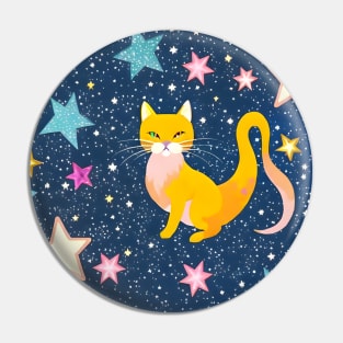 Dreamy cat Pin