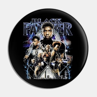 Black Panther Poster Pin