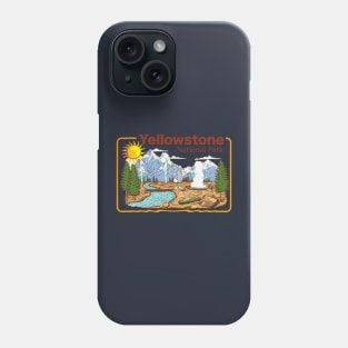 Unveiling Nature's Majesty: Journey Through Yellowstone National Park Phone Case