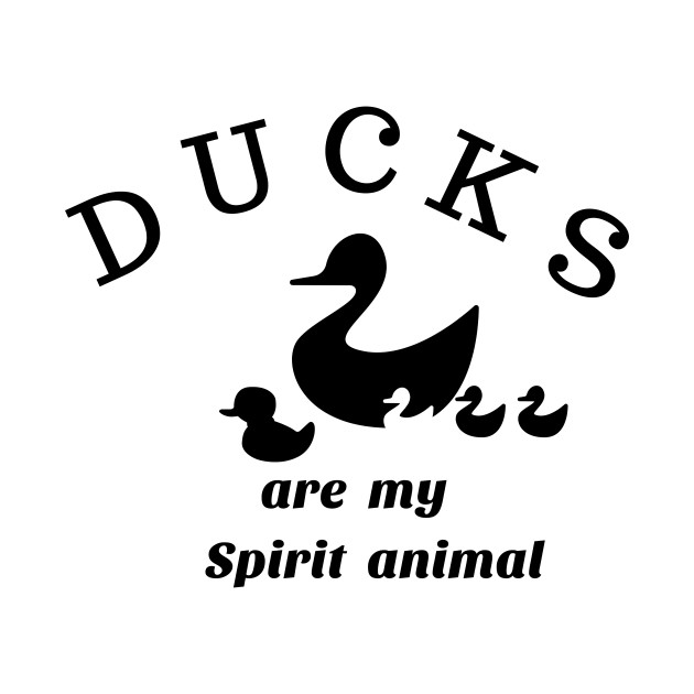 ducks spirit animal by Laddawanshop