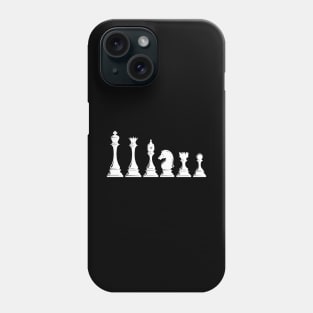 Chess board game Phone Case