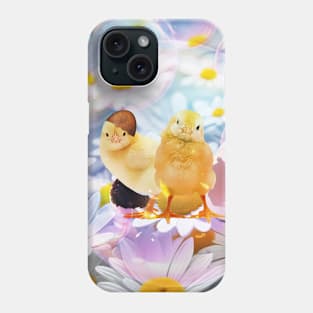 Baby Chicks in bubbles Phone Case