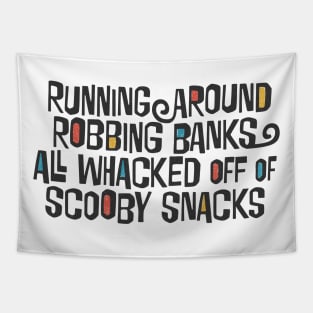 Scooby Snacks --- 90s Music Fan Tapestry