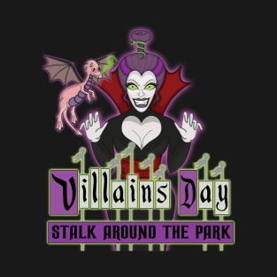 Villains Day Stalk Around The Park T-Shirt