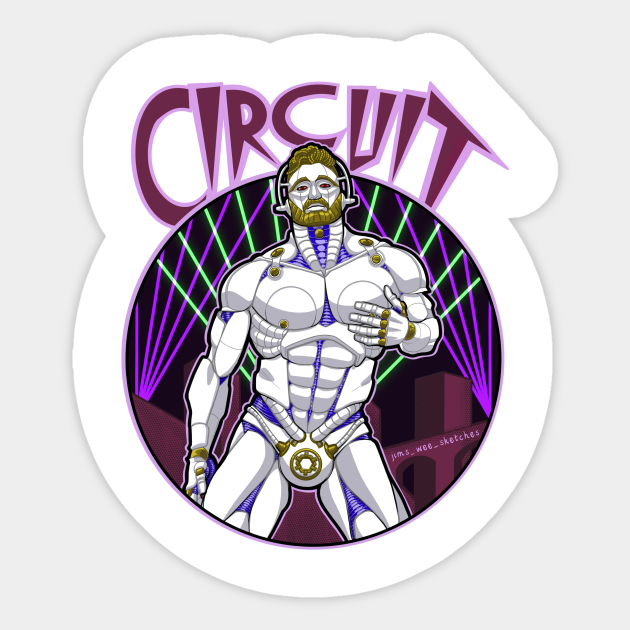 Robotic Circuit Party Circuit Party Sticker TeePublic