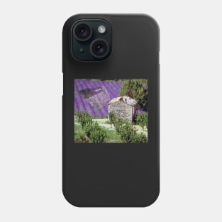 Little farmhouse in the provence, ruine. Phone Case